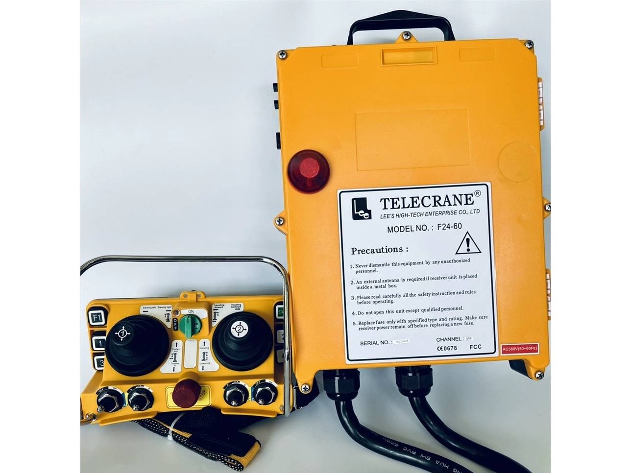 F 24-60 seri remote control nirkabel crane multifungsional