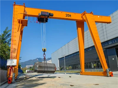 20t gaya gantry balok tunggal gaya Eropa