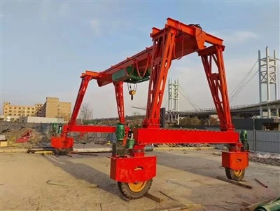 Crane gantry gantry karet/trailer-crane gantry trailer